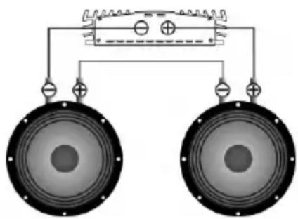 Deaf Bonce Apocalypse DB-W80 - Serial connection of the speakers - 1