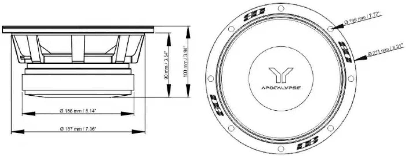 Deaf Bonce Apocalypse DB-W80 - FILTERING, RECOMMENDED AMPLIFIER SETTINGS - 3