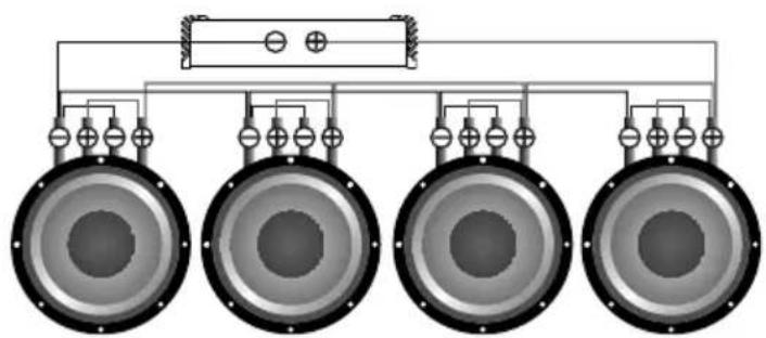 Deaf Bonce Avatar SST-315 D2 - Subwoofers in series, coils in parallel - 10