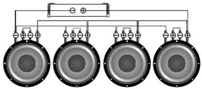 Deaf Bonce Avatar SST-315 D2 - Subwoofers in series, coils in parallel - 7