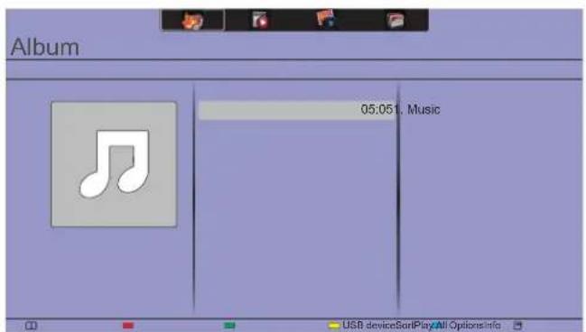 Planar Simplicity SL6551 - Playing music files - 1
