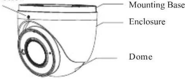 Mounting Base Enclosure Dome