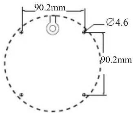 90.2mm Ø4.6 90.2mm