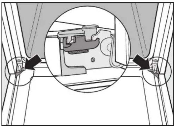 MIELE 11791520 - Removing the door - 1