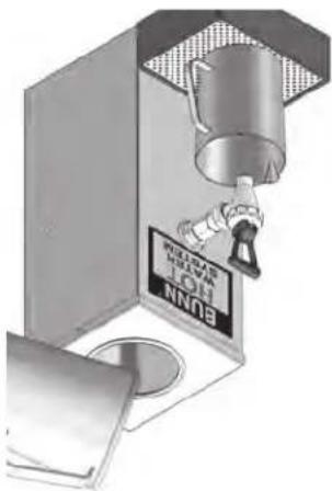 Bunn H5E Element - REGLAGE DES VOLUMES DE DISTRIBUTION - 2