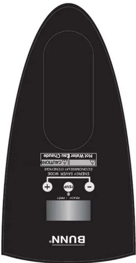 Bunn H5E Element - SUPPORT FOR LARGE RECEPTACLES - 5