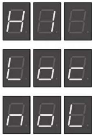 Bunn H5E Element - H1 - DISPENSE TEMPERATURE LOCKOUT - PORTION CONTROL ONLY (WILL NOT DISPLAY ON OTHER MODELS) - 1
