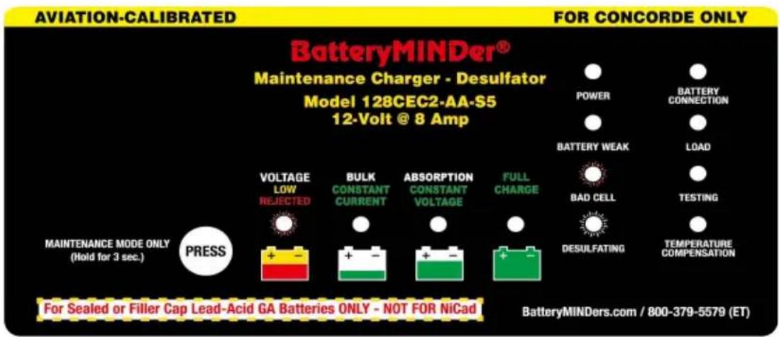 BatteryMINDer 244CEC2-AA-S2 - Charging Stages - 3