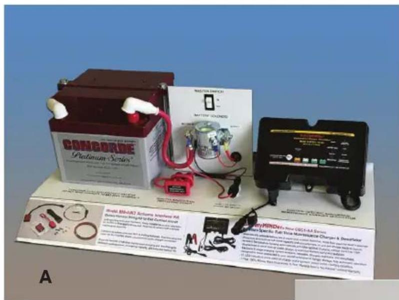 BatteryMINDer 244CEC2-AA-S2 - Charging a Battery in a Tightly Confined Area - 1