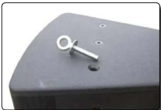 MARTIN CM12 - How to mount speaker with eyebolts - 1