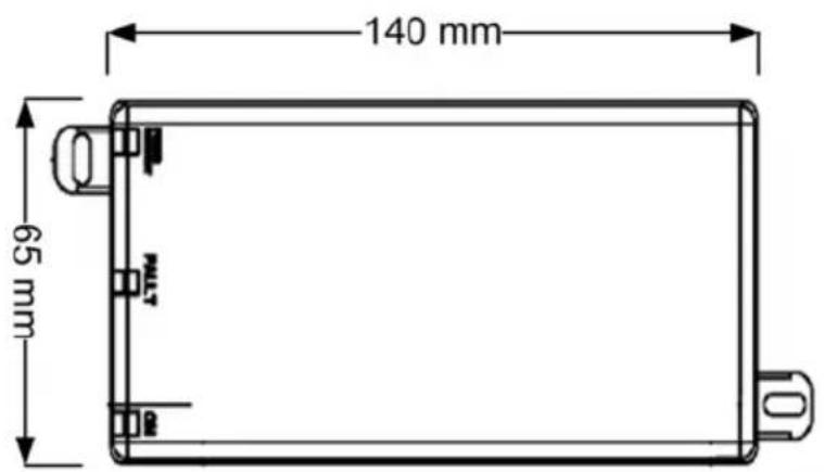 140 mm 65 mm