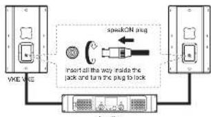 YAMAHA VKE2012 - ■ Connection - 1