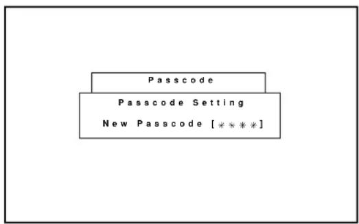 Passcode Passcode Setting New Passcode [****]
