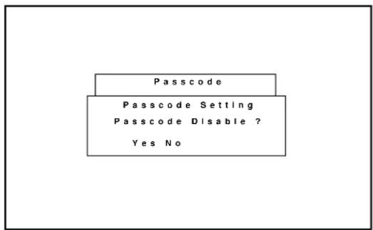 NEC XL-6500 - ■ Canceling Your Passcode - 5