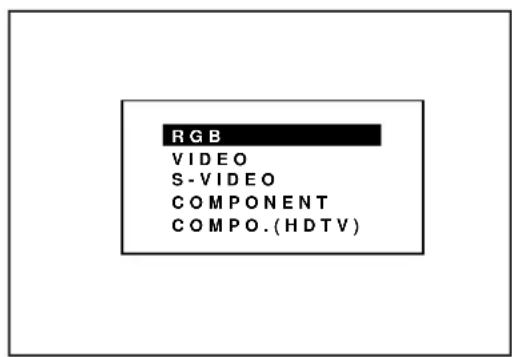 RGB VIDEO S-VIDEO COMPONENT COMPO.(HDTV)