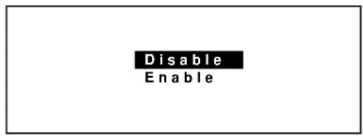 Disable Enable