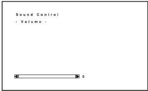 Sound Control - Volume -