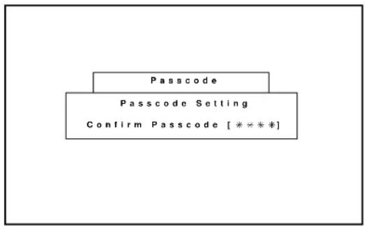 NEC XL-6500 - ■ Changing Your Passcode - 6