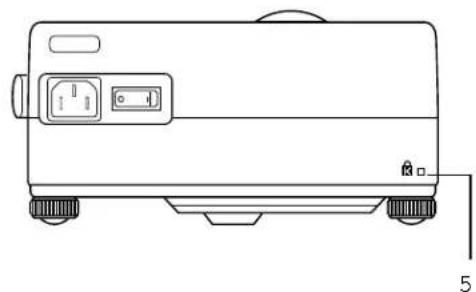 NEC MultiSync LT80 - Built-in Security Slot ( - 2