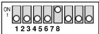 NEC MultiSync LT80 - Examples of DIP switch setting - 3