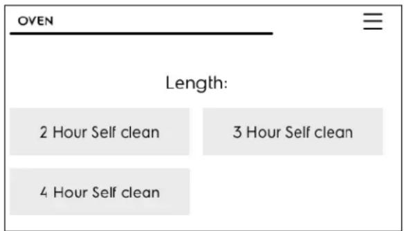 FRIGIDAIRE GCWS2438AW - To start a delay self clean with default clean time of 3 hours. - 2