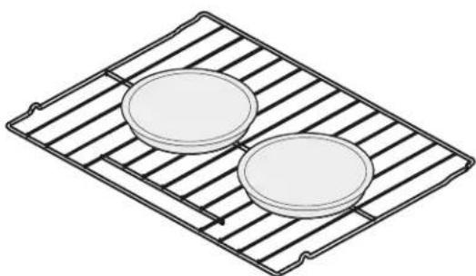 FRIGIDAIRE GCWS2438AW - To set convection bake with a default oven set temperature of 325^ (163°C): - 2