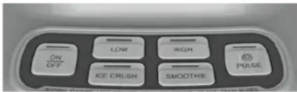 CUISINART Velocity Ultra BFP-650 - Para encender la licuadora: - 1