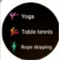 Yoga Table tennis Rope skipping