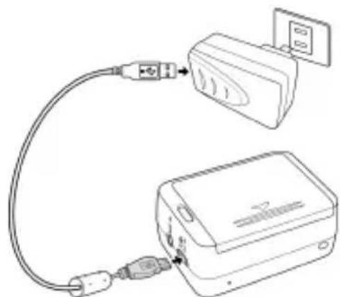 COBRA WASPcam 9901 - Charging the Battery - 2
