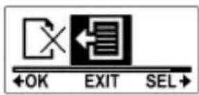 OK EXIT SEL
