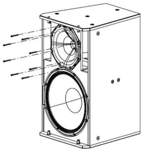 RCF COMPACT C 45 - HORN ROTATION - 2