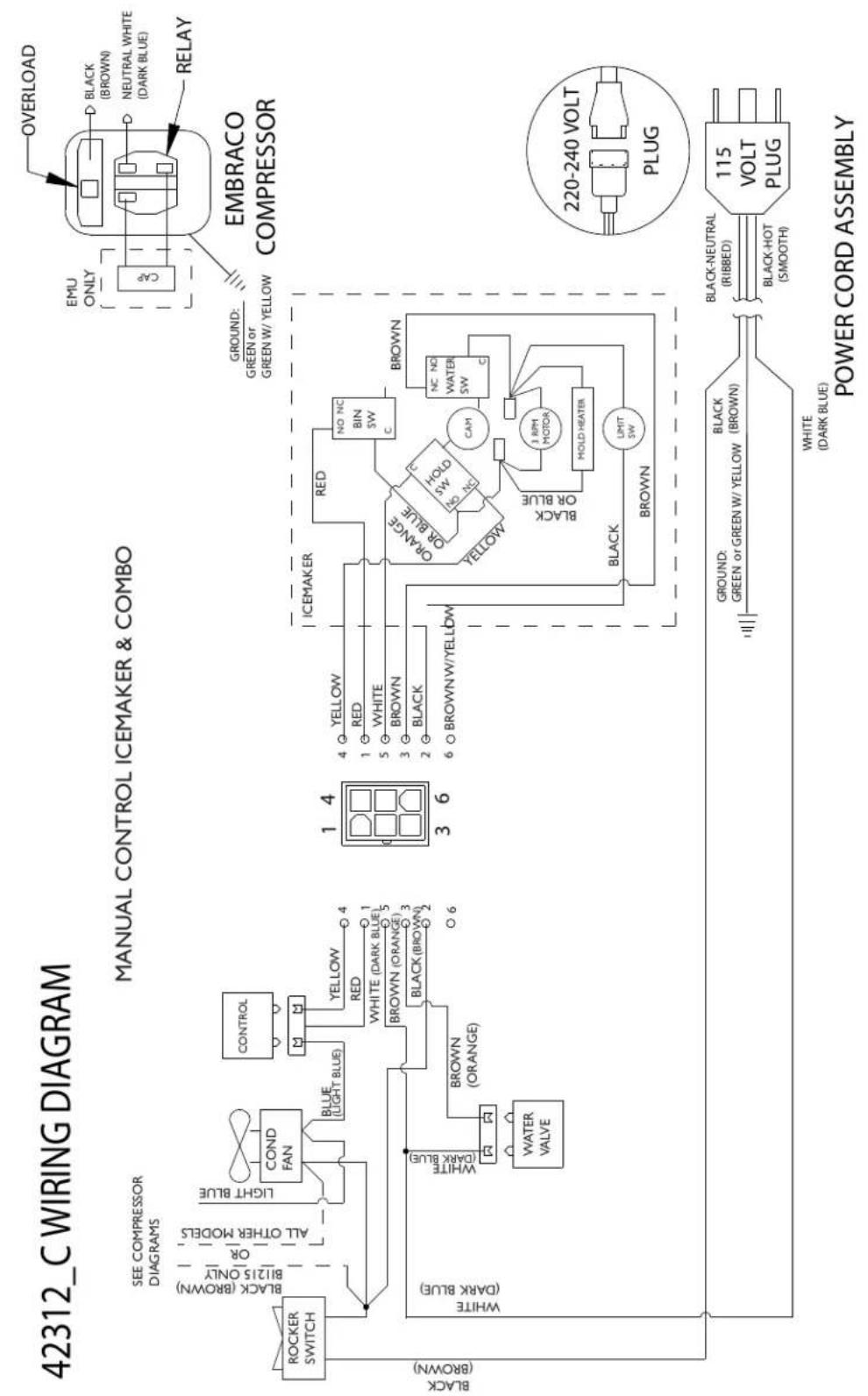 U-Line UMCR014-SS02A - ELECTROCUTION HAZARD. Never attempt to repair or perform maintenance on the unit before disconnecting the main electrical power. - 1