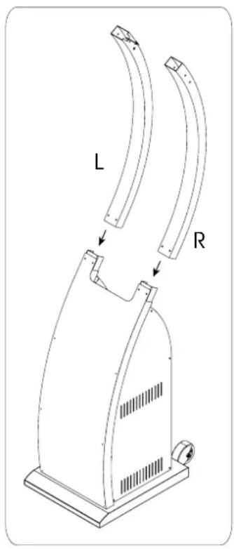 L R