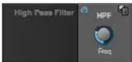 MOTU M64 - HIGH PASS FILTER - 1