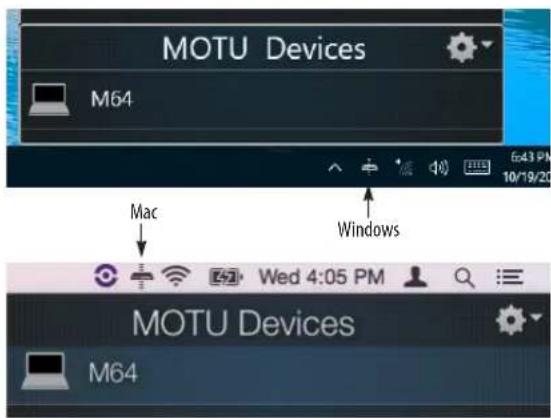 MOTU Devices M64 Mac Windows MOTU Devices M64