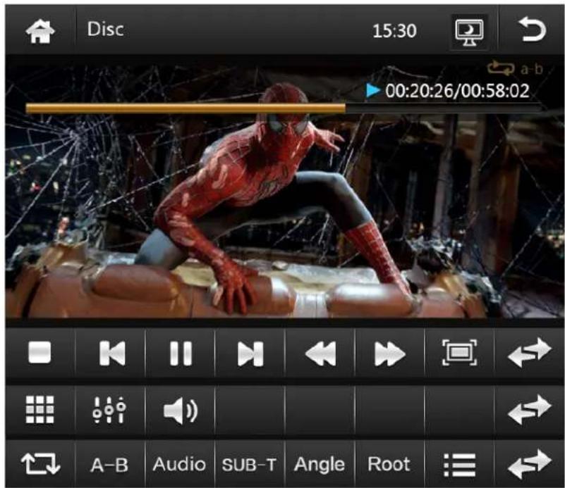 Disc 15:30 00:20:26/00:58:02 A-B Audio SUB-T Angle Root