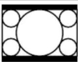NEC VE282X - Sample image when the appropriate aspect ratio is automatically determined - 5