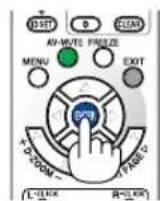 NEC VE282X - Press the ENTER button. - 1