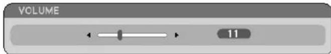 VOLUME ← → 11
