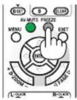 NEC VE282X - Press the D-ZOOM (−) button. - 2