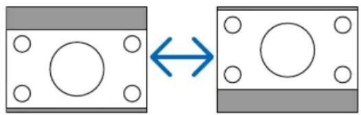 NEC VE282X - Adjusting the Vertical Position of Image [POSITION] - 1