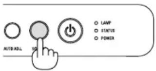 AUTO ADL MODE LAMP STATUS POWER