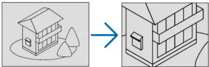 NEC VE282X - Press the D-ZOOM (+) button to magnify the picture. - 1