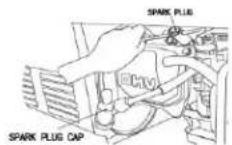 Lifan Energy Storm 5700E - SPARK PLUG MAINTENANCE: - 4