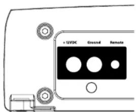 + 12VDC Ground Remote