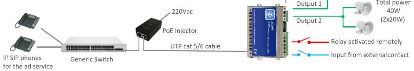 Tema AD611 - AD611-AD612 Peer to Peer application without PBX - 1