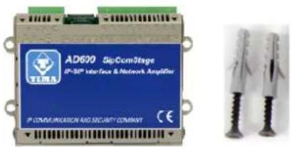 AD690 BipComStage IP-SIP Interface & Network Amplifier P-CCMP INJUNCTION AND SECURITY COMMIT CE