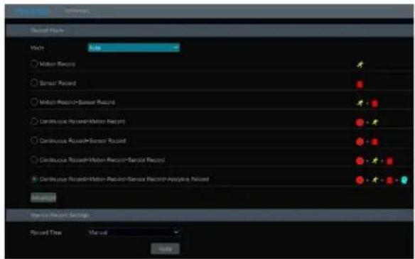 Speco Technologies H16HRLN - Mode Configuration - 1