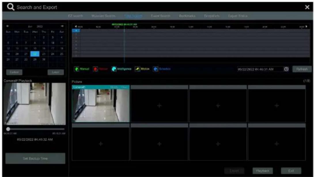 Speco Technologies H16HRLN - Time Search - 1