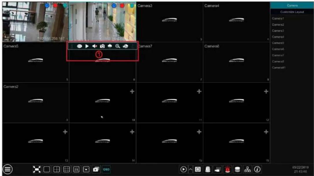 Speco Technologies H16HRLN - Live View Interface Introduction - 1